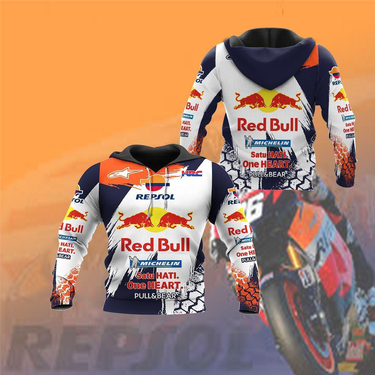 Repsol Honda Shirt Fan Gift 116 Version Unisex 3d Hoodie Zip Hoodie