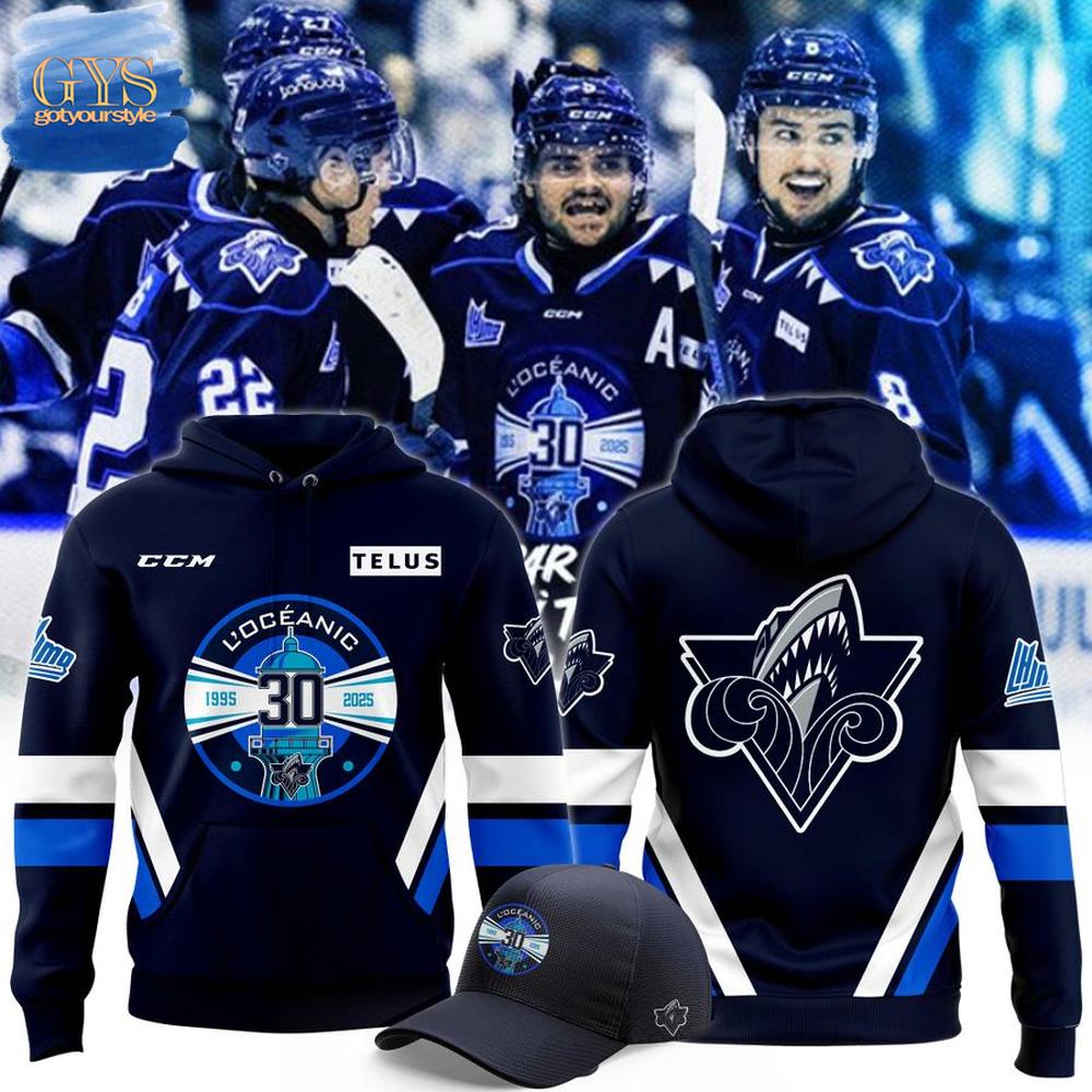 Rimouski Oceanic 30 Years Hoodie Premium Merchandise