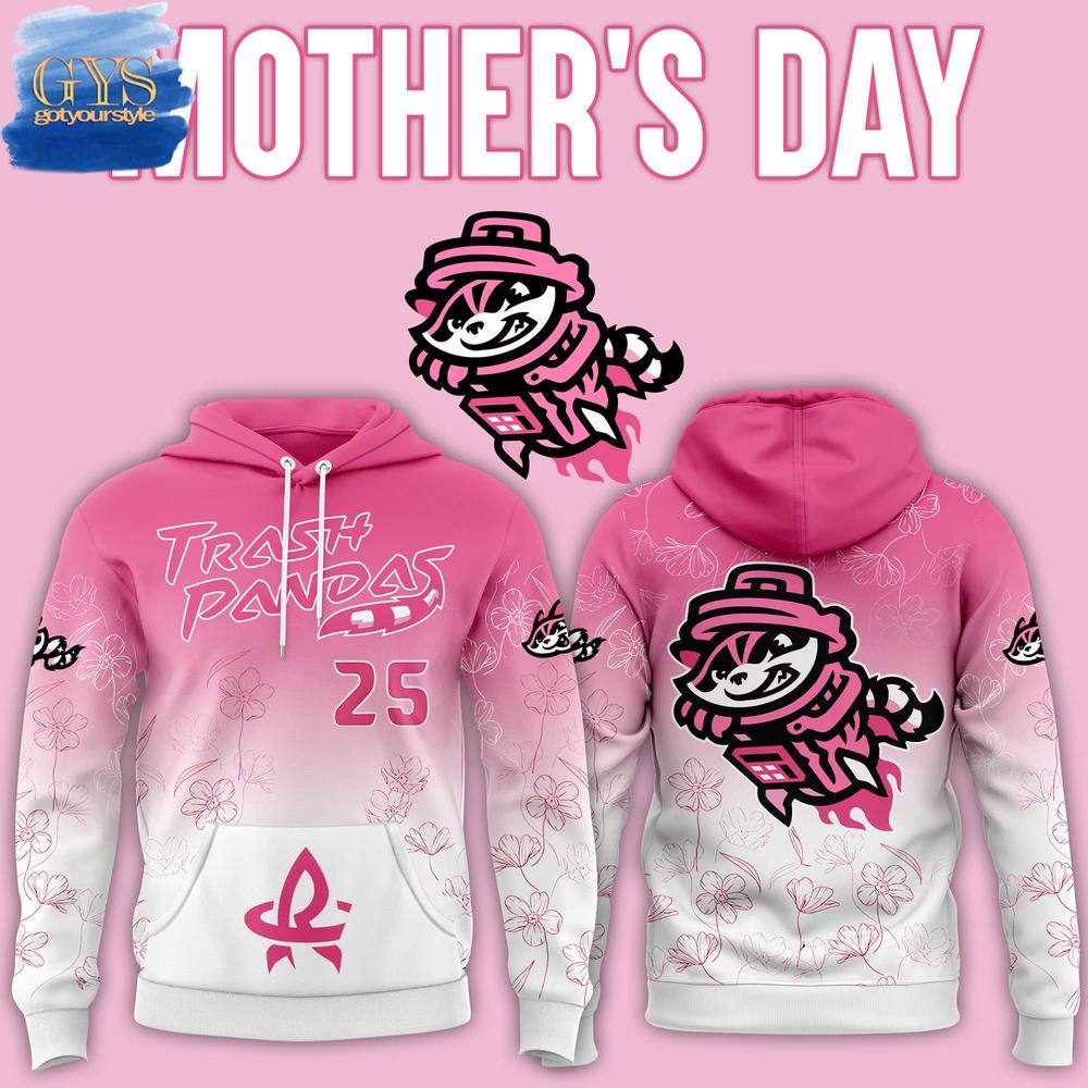 Rocket City Trash Pandas Mother's Day 2025 Limited Edition Hoodie Gift For Sport Music Fans