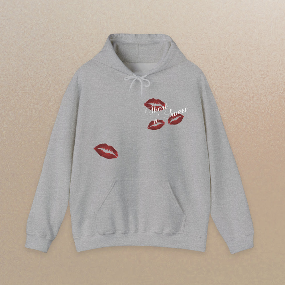 Sabrina Carpenter Tour Merch Hoodie Sabrina Carpenter Kisses Tour Dates Hoodie Short N Sweet