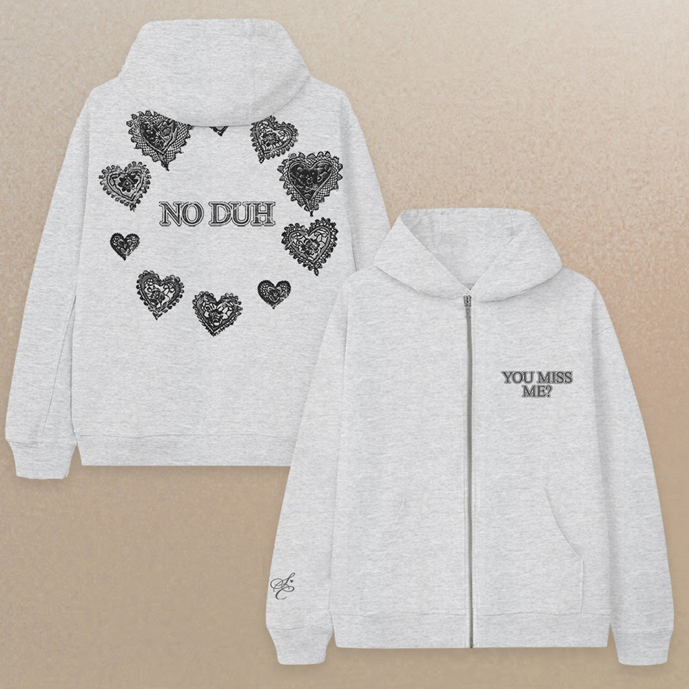 Sabrina Carpenter Tour Merch Zip Hoodie You Miss Me Hoodie Short N Sweet Tour Merchandise