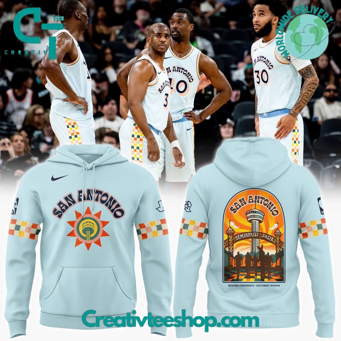 San Antonio Spurs 2025 City Special Hoodie