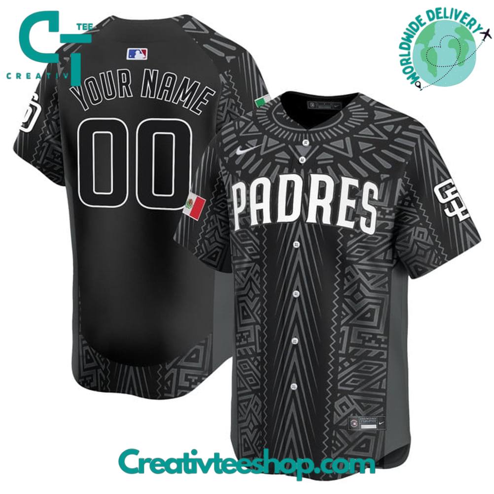 San Diego Padres 2025 Mexican Heritage Special Baseball Jersey