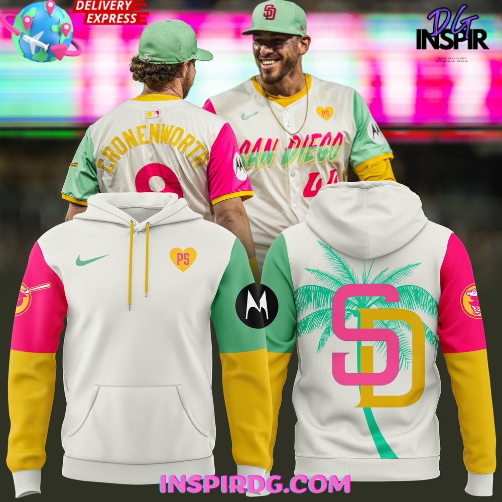 San Diego Padres Coconut 2025 Hoodie Gift For Sport Music Fans