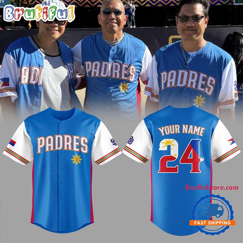 San Diego Padres Filipino Heritage Night Jersey Shirt
