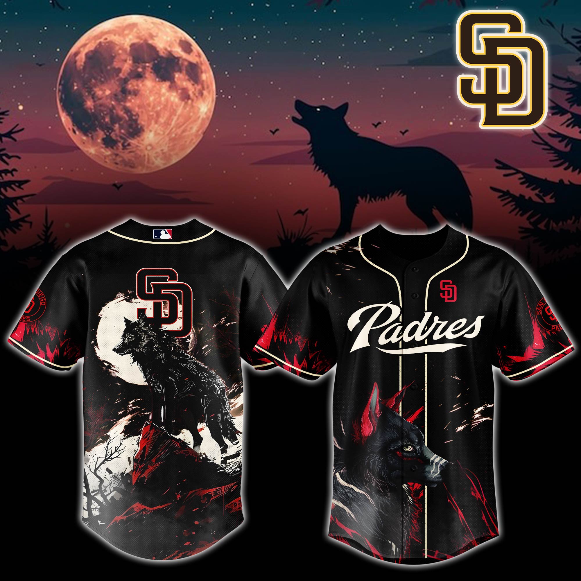 San Diego Padres MLB x Worf Personalized Baseball Jersey For Fans