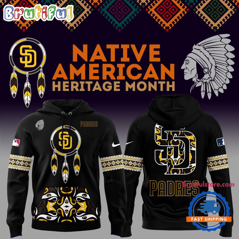 San Diego Padres National American Indian Heritage Month 2025 Hoodie Gift For Sport Music Fans