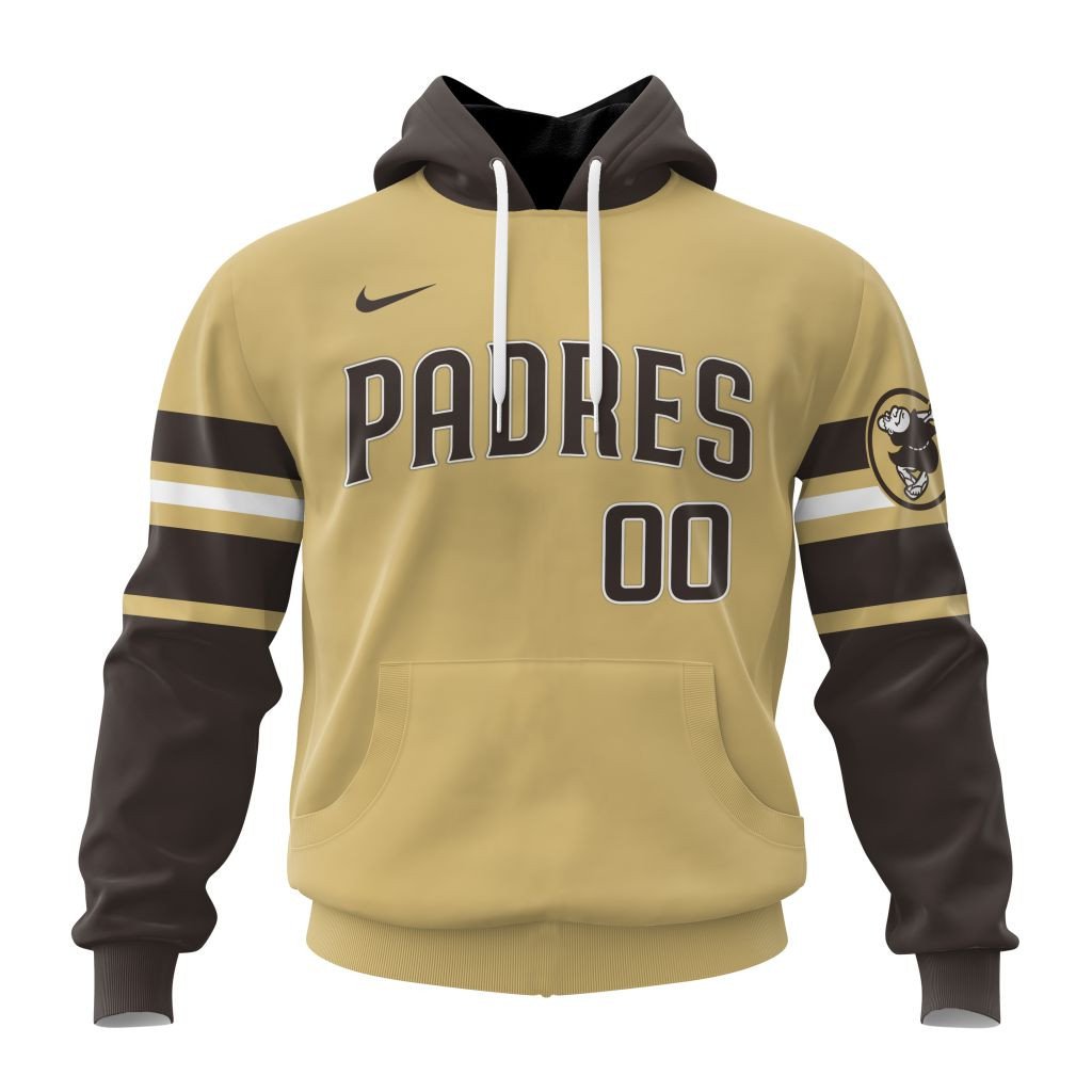 San Diego Padres Personalized Alternate Design Concept Hoodie