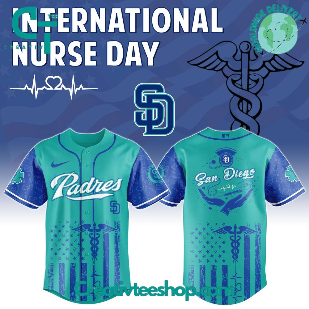 San Diego Padres x International Nurse Day 2025 Baseball Jersey