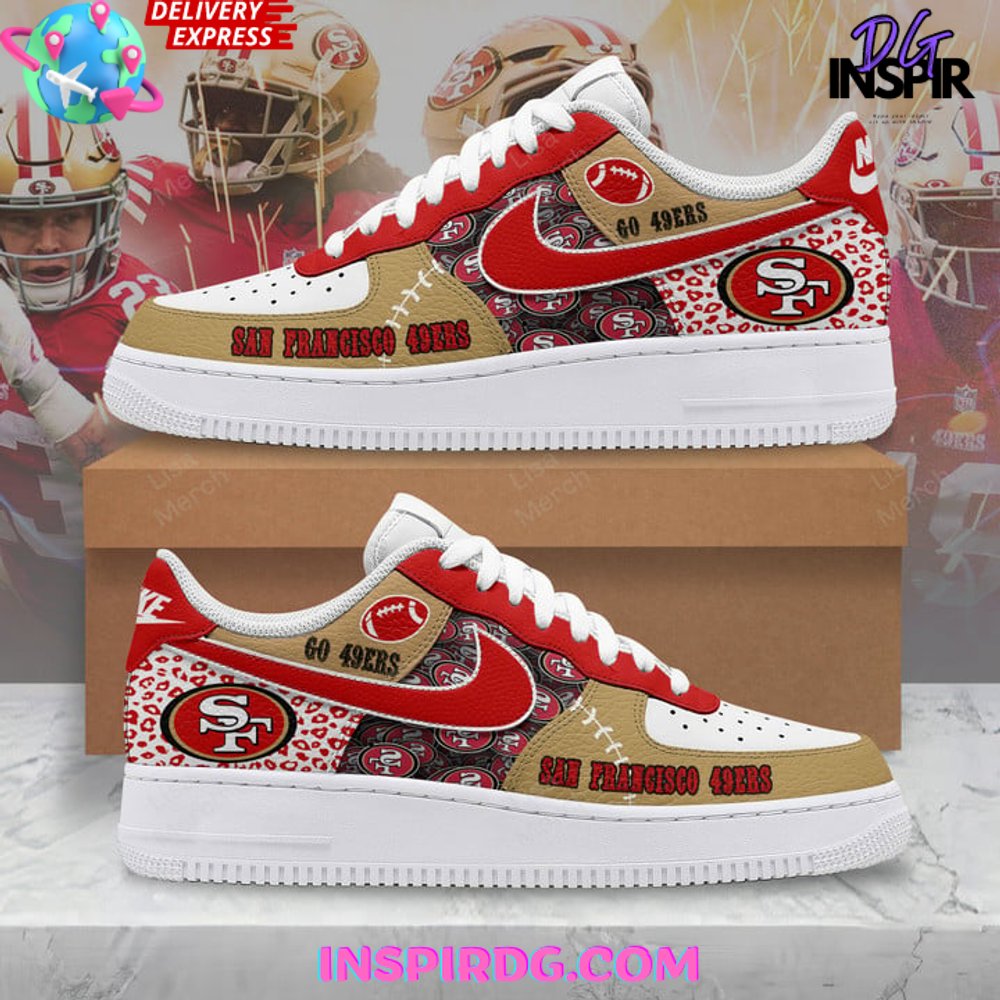 San Francisco 49ers Limited Edition Air Force 1 Sneaker
