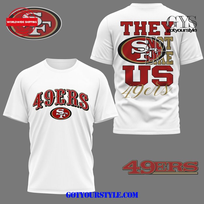 San Francisco 49ers They Not Like Us Limited Shirt Gift For Sport Music Fans