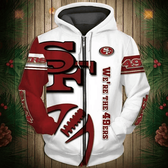 San Francisco 49ers We are the 49ers NFL 3D Hoodie Gift For Sport Music Fans