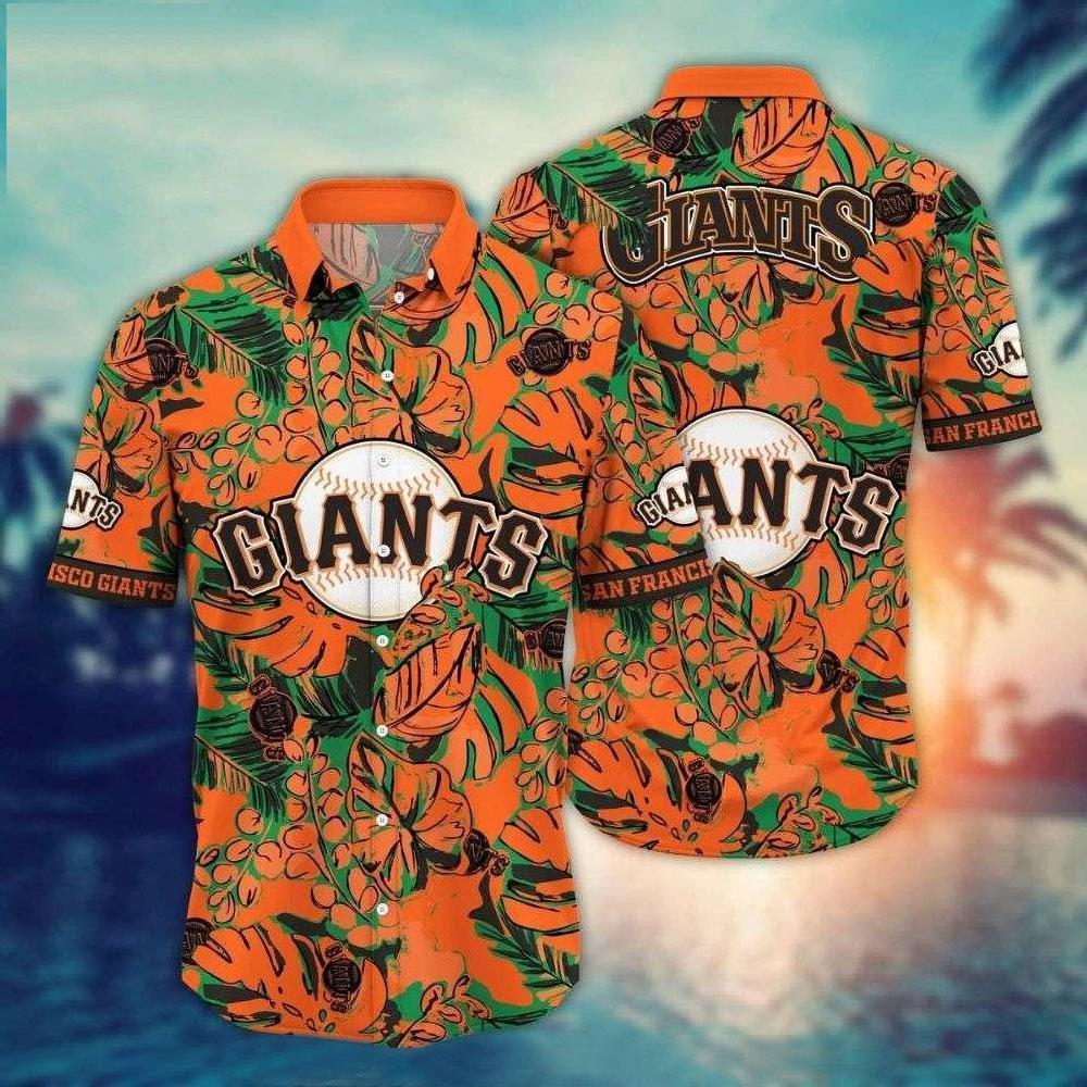 San Francisco Giants Botanical Burst Aloha Hawaiian Shirt for Men And Women Gift For Sport Music Fans
