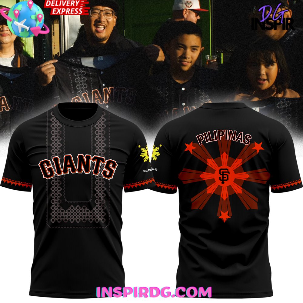 San Francisco Giants Filipino Heritage Night 2025 T-Shirt Gift For Sport Music Fans