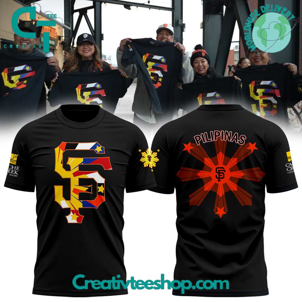 San Francisco Giants Filipino Heritage Night T-Shirt