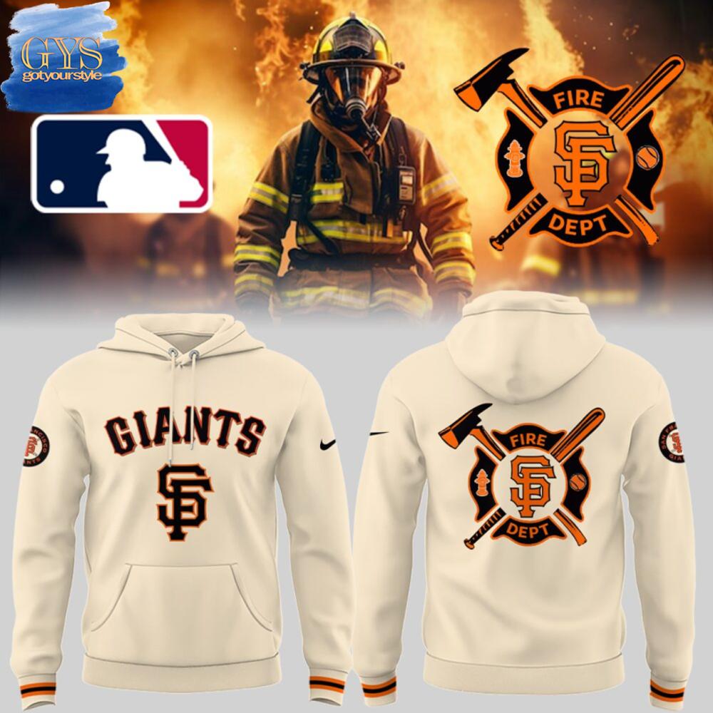 San Francisco Giants Firefighter Appreciation Night Hoodie