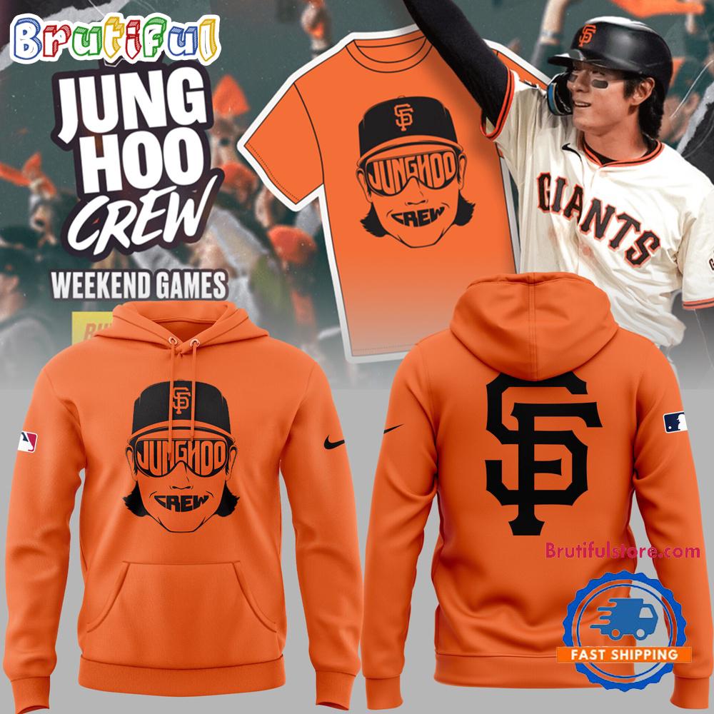 San Francisco Giants MLB 2025 Jung Hoo Crew Hoodie