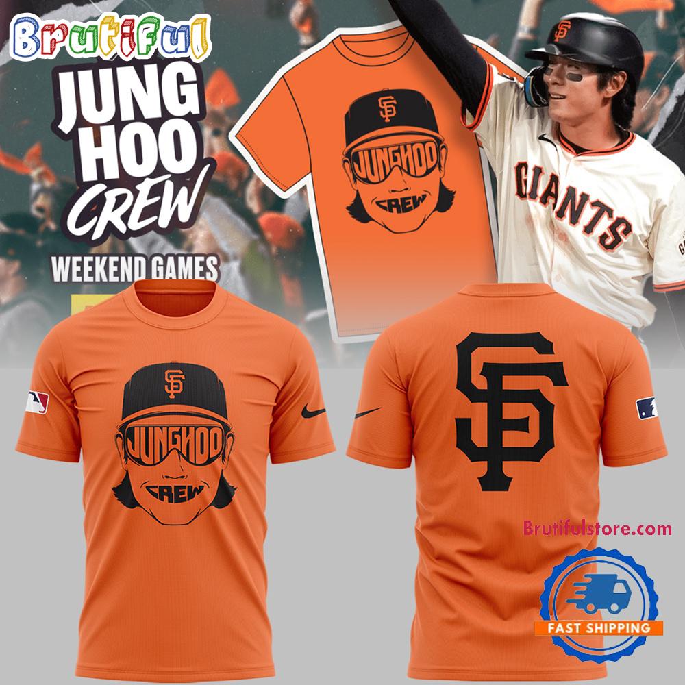 San Francisco Giants MLB 2025 Jung Hoo Crew T Shirt