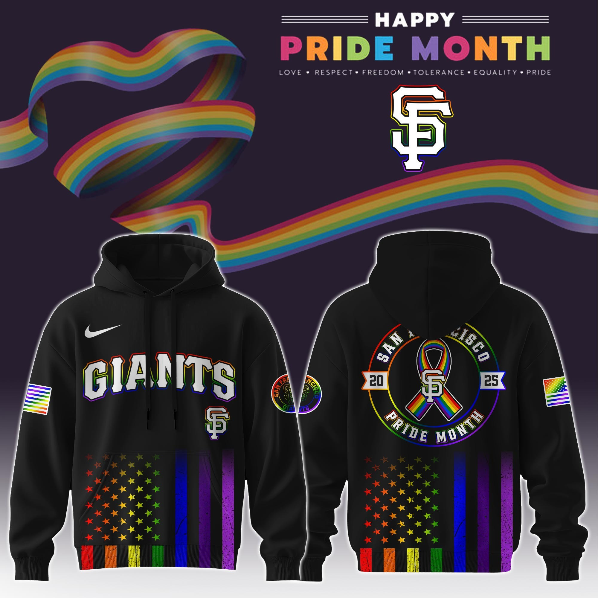 San Francisco Giants Special Pride Month Hoodie Gift Ideas For Baseball Fans