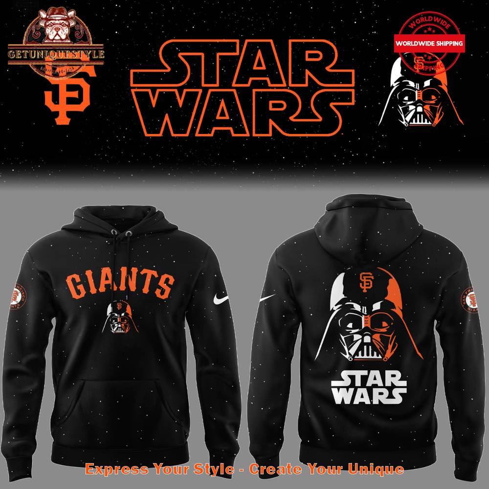 San Francisco Giants Star Wars 2025 Hoodie
