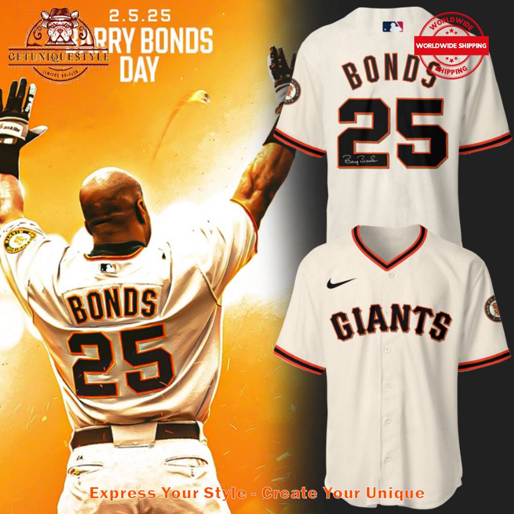 San Francisco Giants x Barry Bonds Jersey