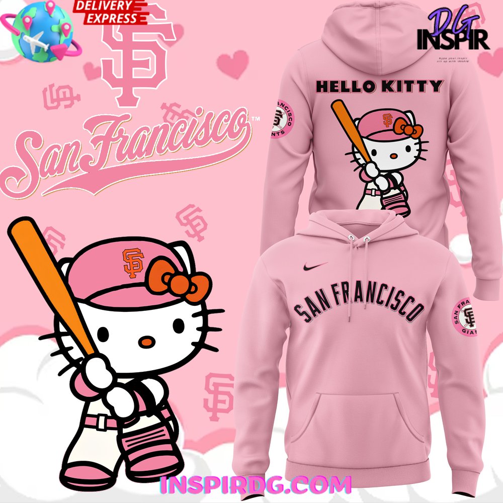 San Francisco Giants x Hello Kitty Night 2025 Hoodie Gift For Sport Music Fans