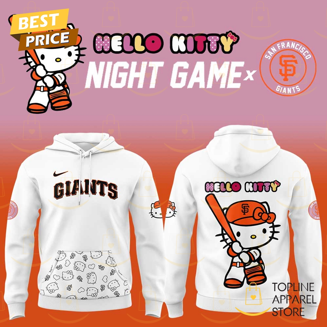 San Francisco Giants x Hello Kitty Night Game 2025 Hoodie Gift For Sport Music Fans