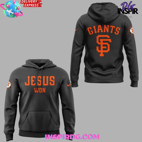 San Francisco Giants x Jesus Won 2025 Limited Edition Hoodie Premium Merchandises