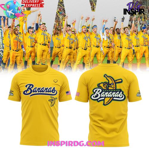 Savannah Bananas 2025 Game Day Official Shirt Collection Premium Merchandise