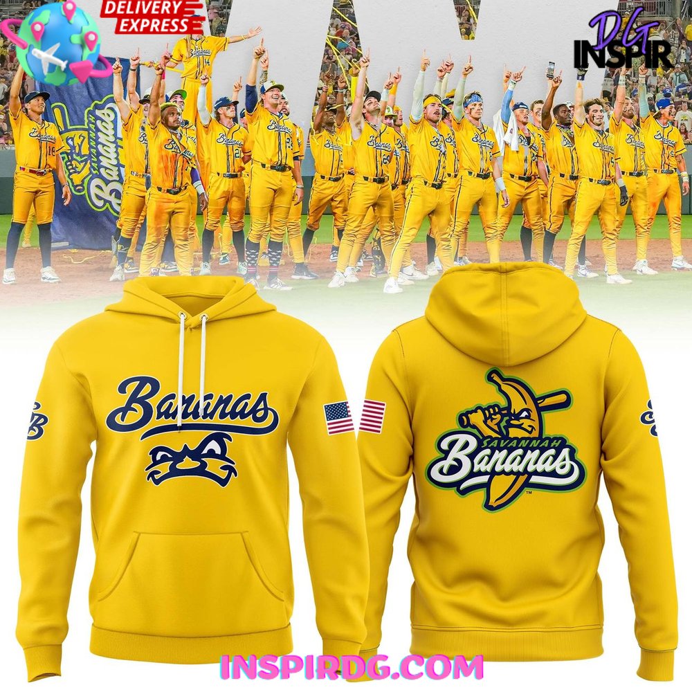 Savannah Bananas Baseball Team 2025 Hoodie Gift For Sport Music Fans