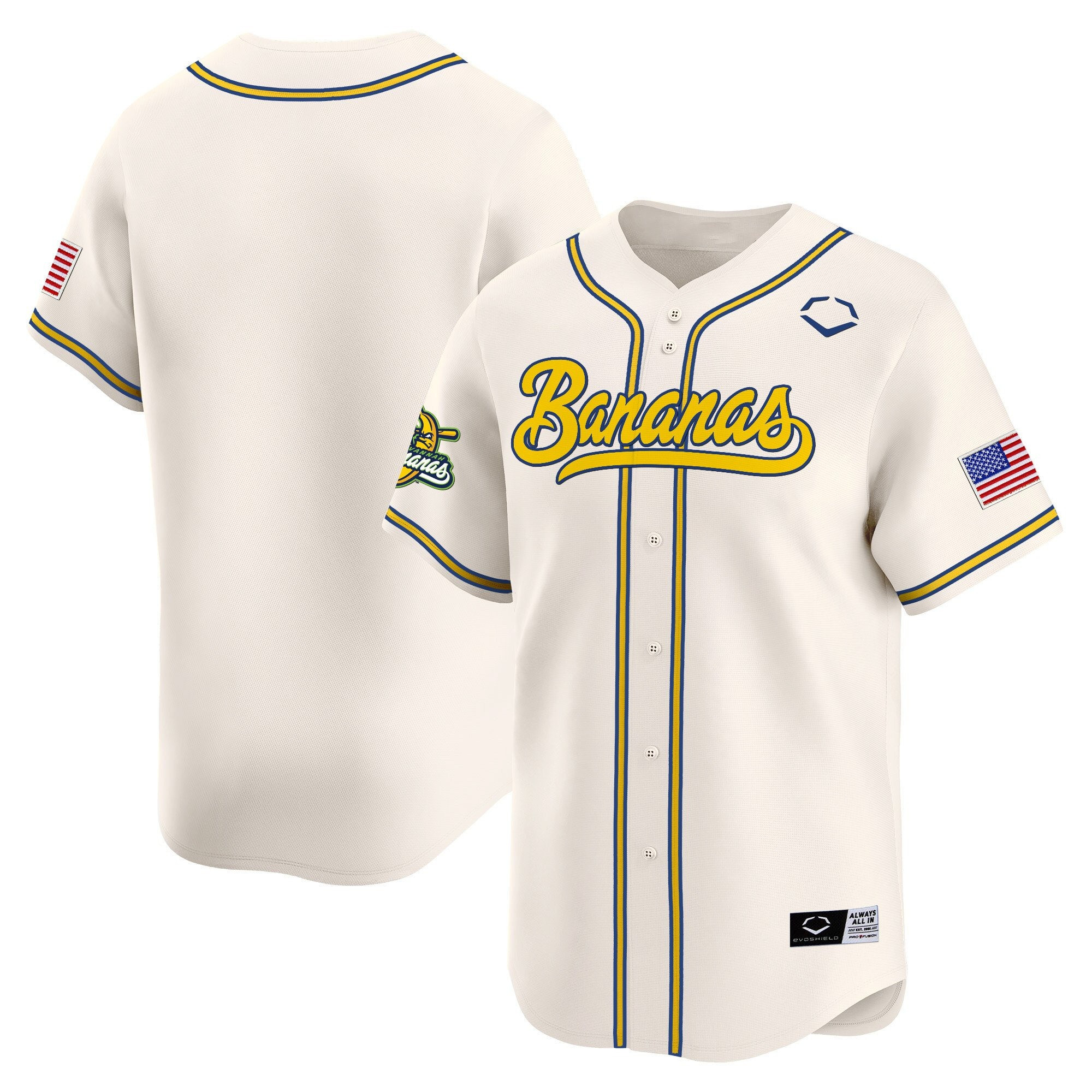 Savannah Bananas Jersey Baseball Bananas Ball Jersey Best Gifts For Fans