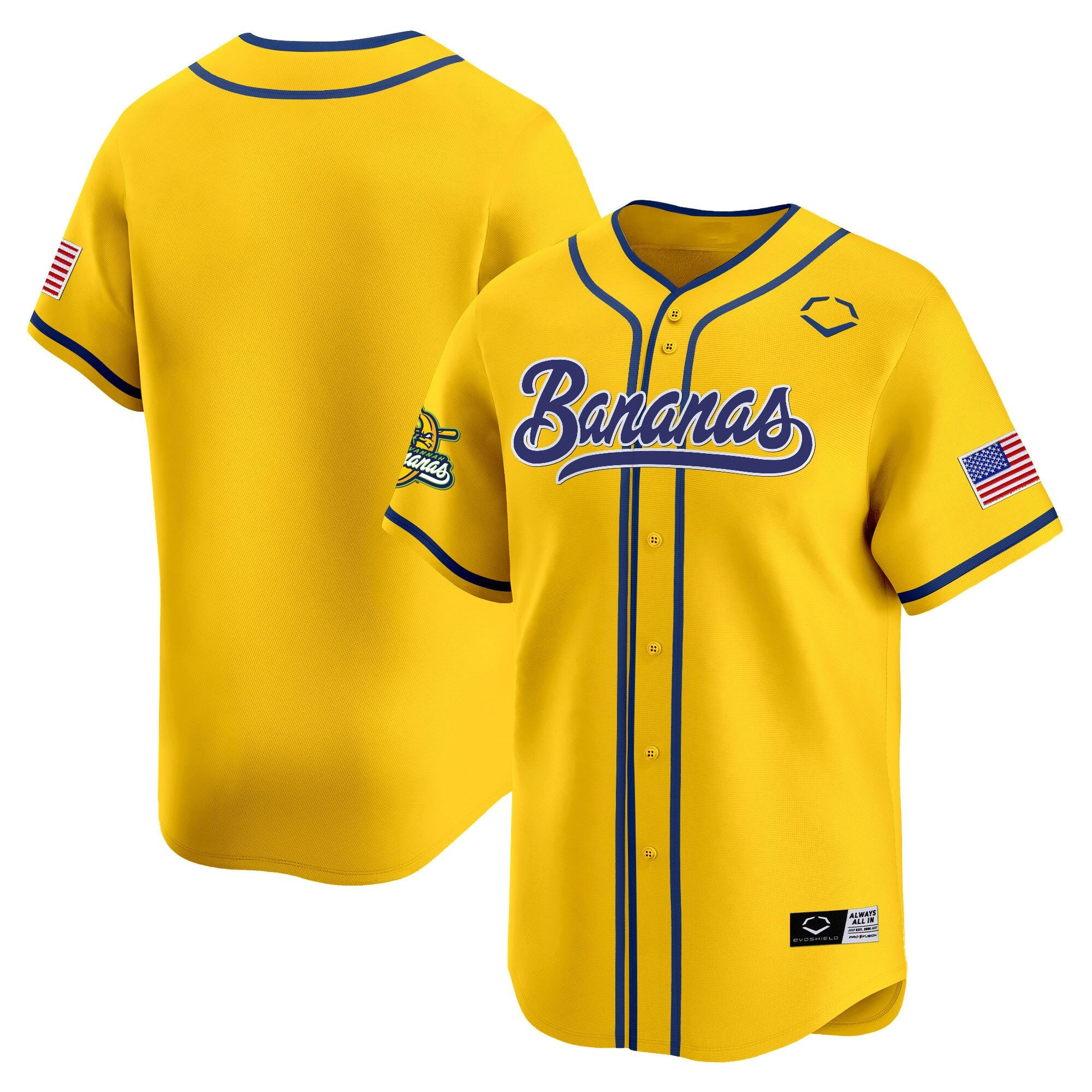 Savannah Bananas Jersey Baseball Bananas Ball Yellow Jersey Merch Apparel Gifts For Fans