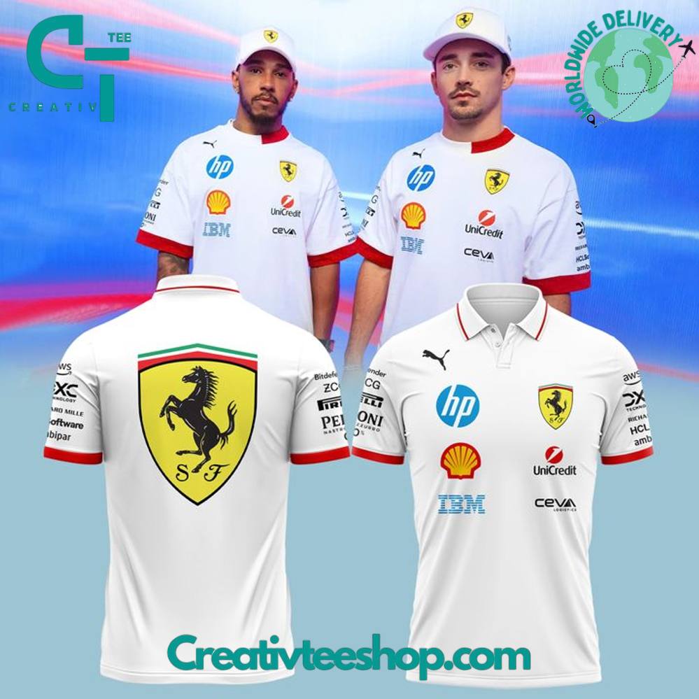 Scuderia Ferrari HP Special New 2025 Polo Shirt