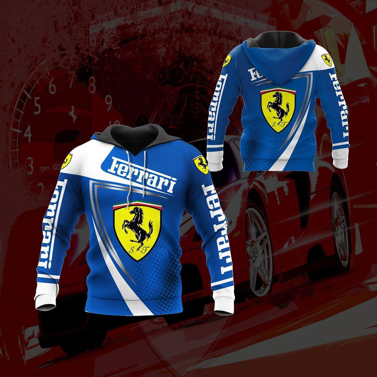 Scuderia Ferrari Luxyry Car 7k943 Fan Gift 3d Zip Hoodie Ii0
