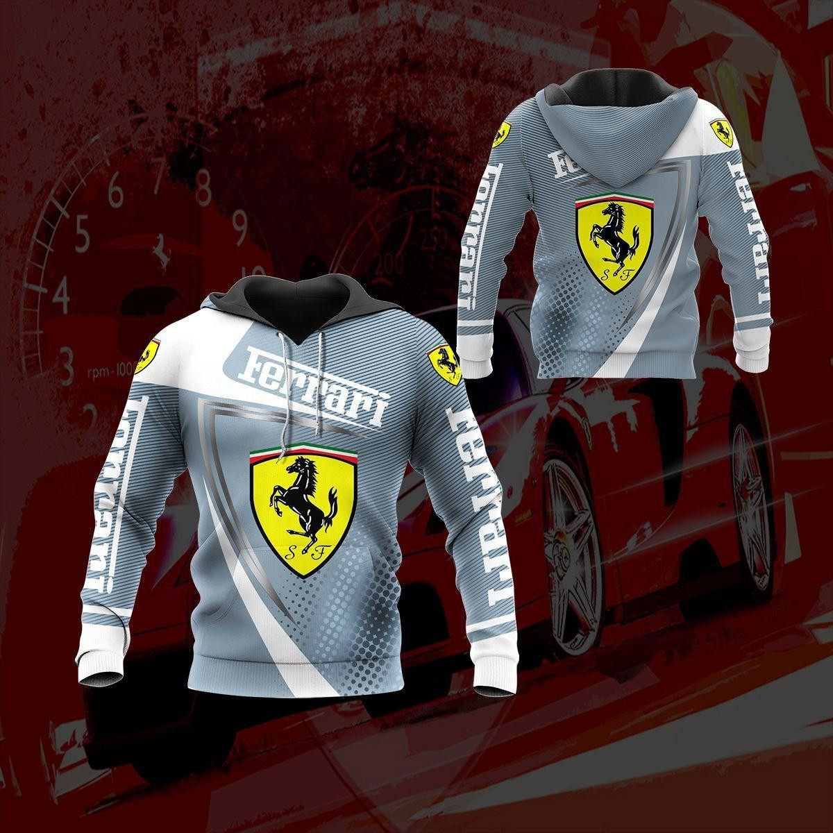 Scuderia Ferrari Luxyry Car 7k945 Fan Gift 3d Zip Hoodie Ii0