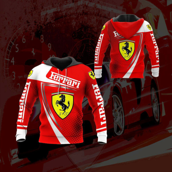 Scuderia Ferrari Luxyry Car 7k947 Fan Gift 3d Zip Hoodie Ii0 2588