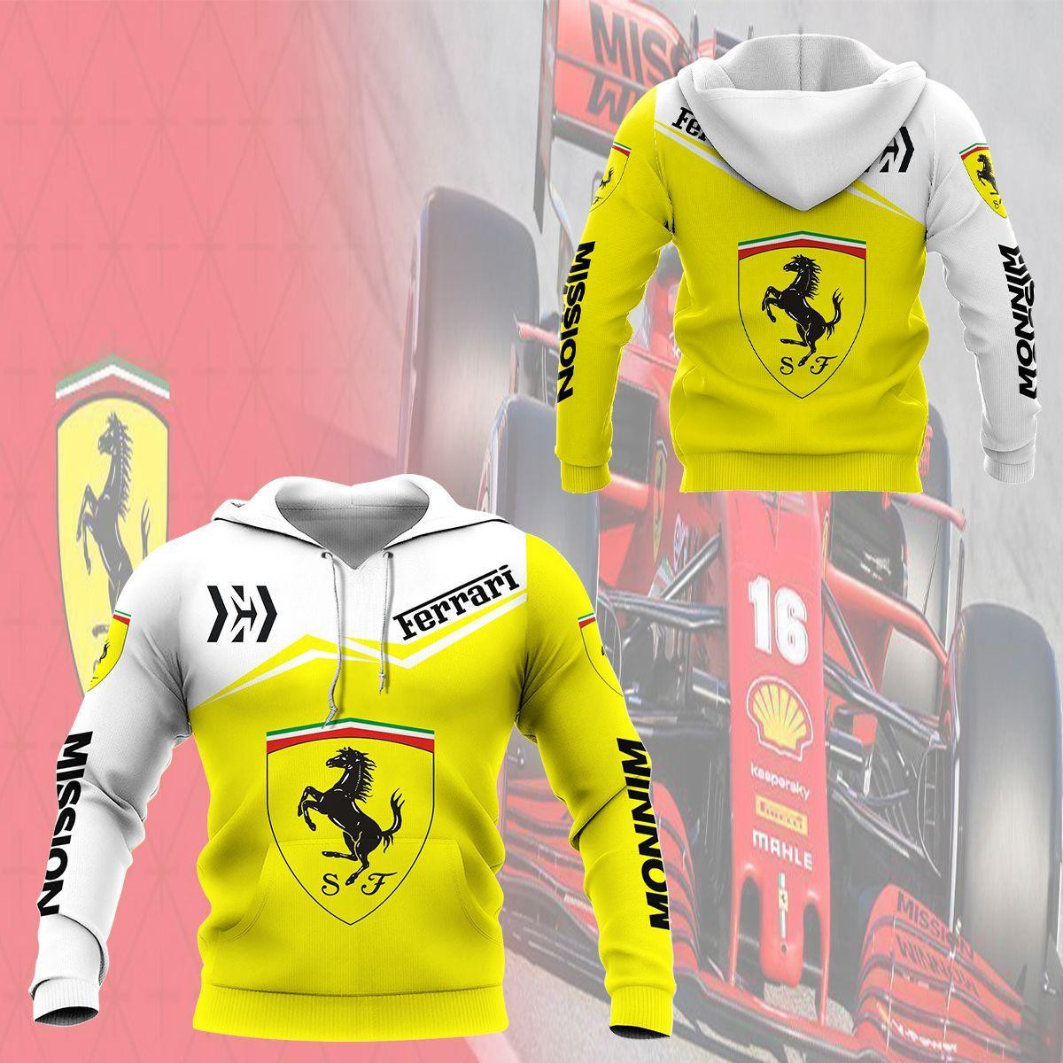 Scuderia Ferrari Luxyry Car 7k957 Fan Gift 3d Zip Hoodie Ii0