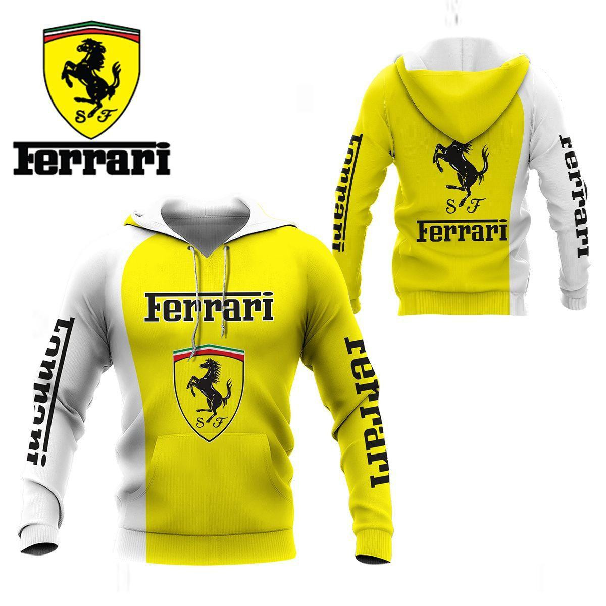 Scuderia Ferrari Luxyry Car 7k959 Fan Gift 3d Zip Hoodie Ii0