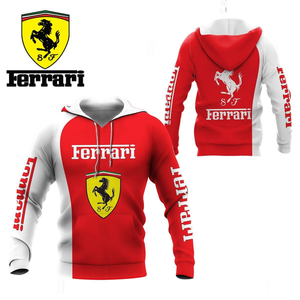 Scuderia Ferrari Luxyry Car 7k963 Fan Gift 3d Zip Hoodie Ii0