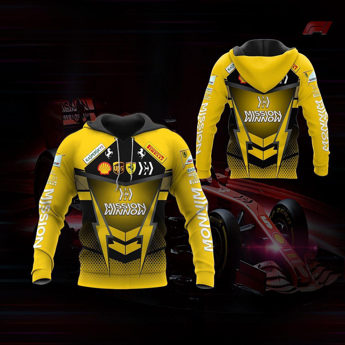 Scuderia Ferrari Shirt Fan Gift 94 Version Unisex 3d Hoodie Zip Hoodie