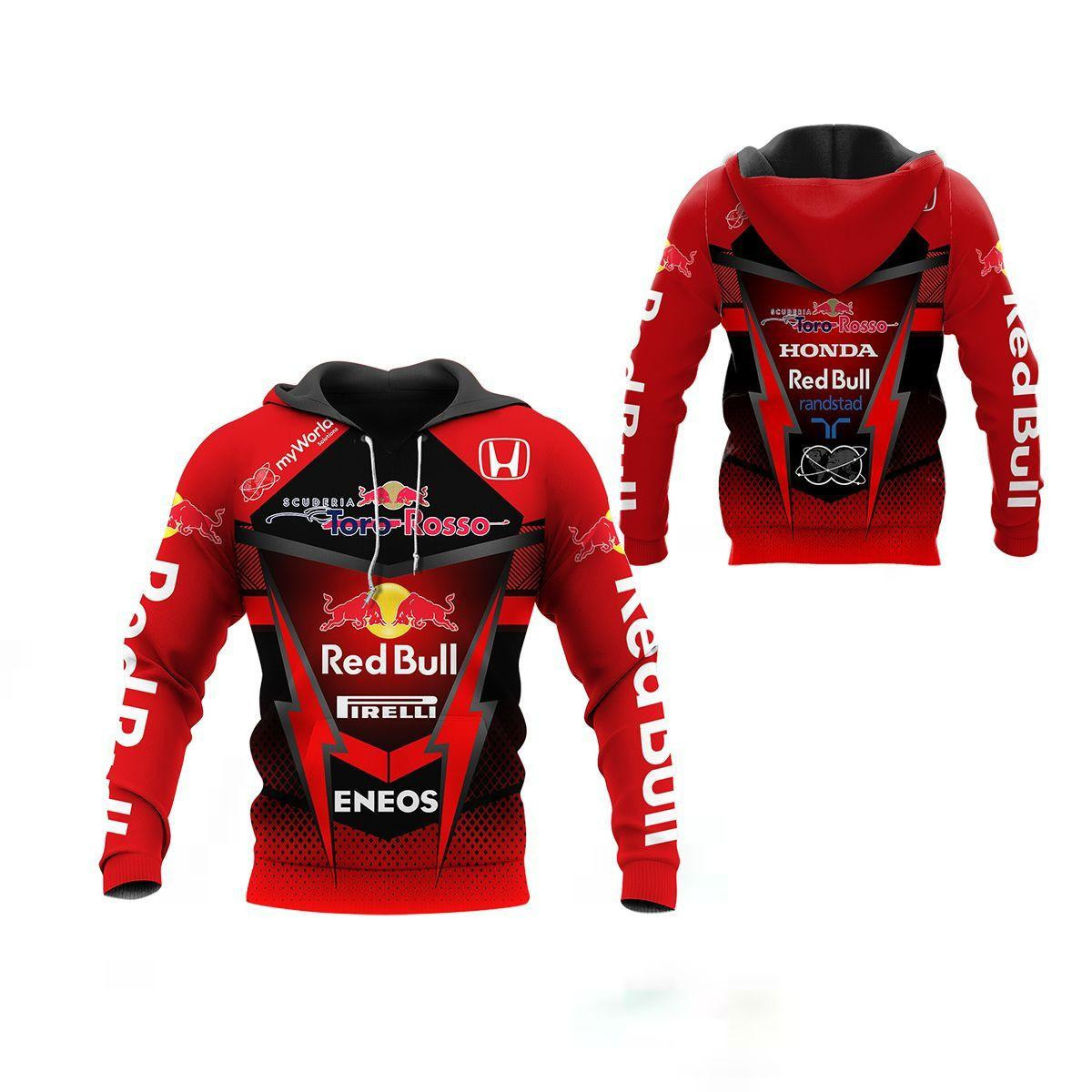 Scuderia Toro Rosso Shirt Fan Gift 101 Version Unisex 3d Hoodie Zip Hoodie