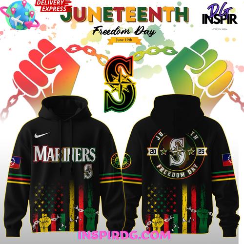 Seattle Mariners Juneteenth Day 2025 Special Hoodie Premium Merchandises
