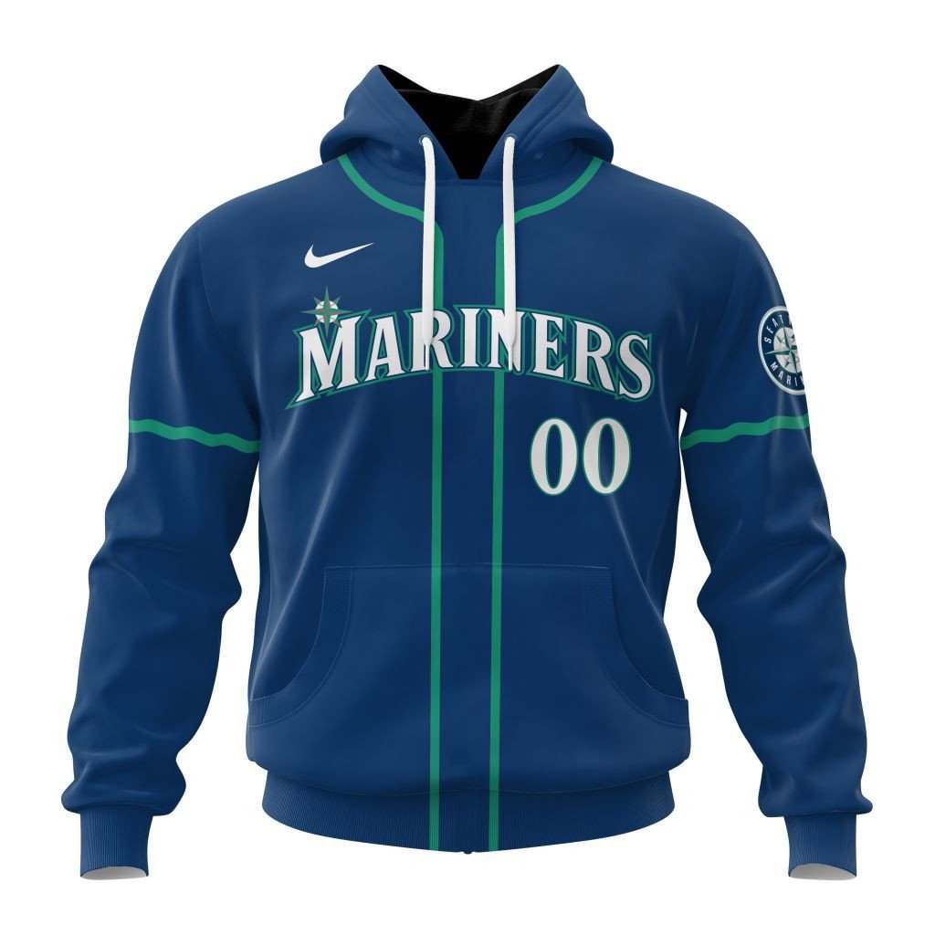 Seattle Mariners Personalized Alternate Design Concept Hoodie