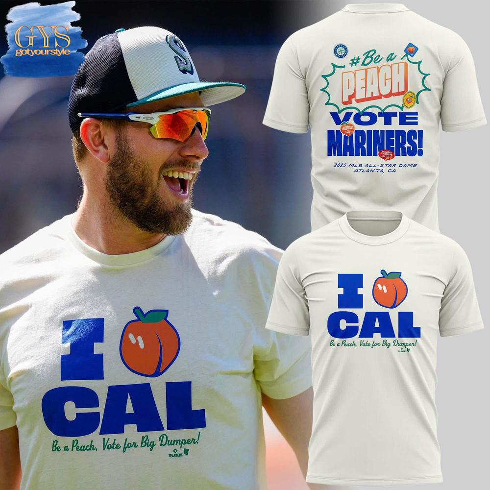 Seattle Mariners Vote Cal Limited Edition T-Shirt Premium Merchandises