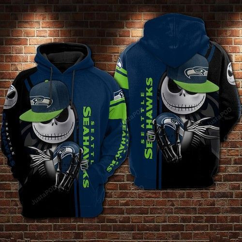 Seattle Seahawks Hoodie  Zip Hoodie Version 2095