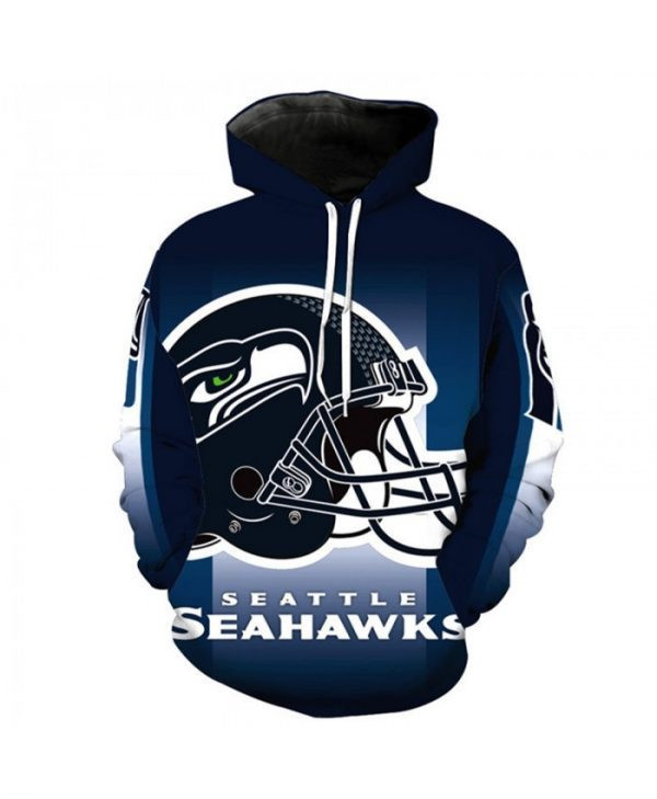 Seattle Seahawks Hoodie  Zip Hoodie Version 2130
