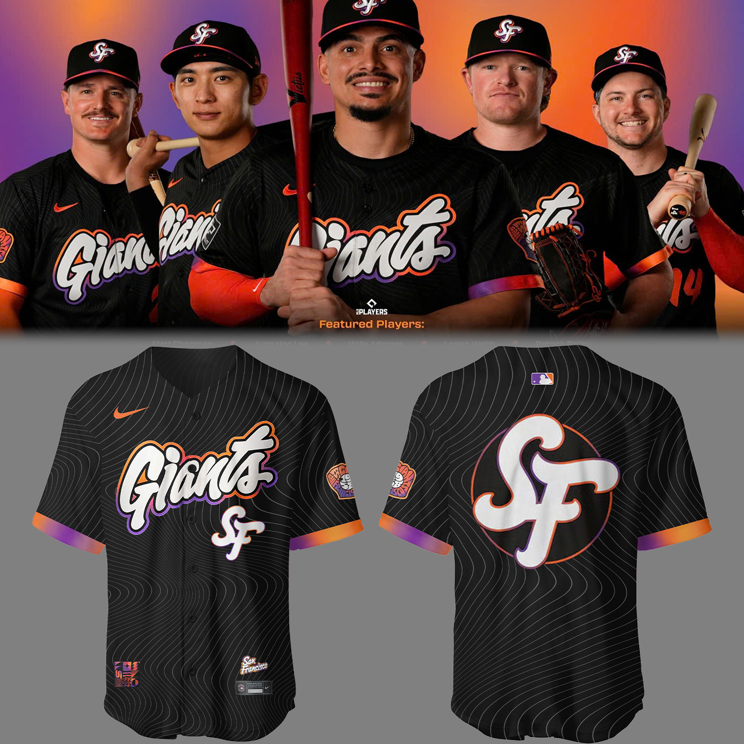 Sf Giants Baseball  City Connect 2.0 The Remix Jersey Baseball Mom Gifts