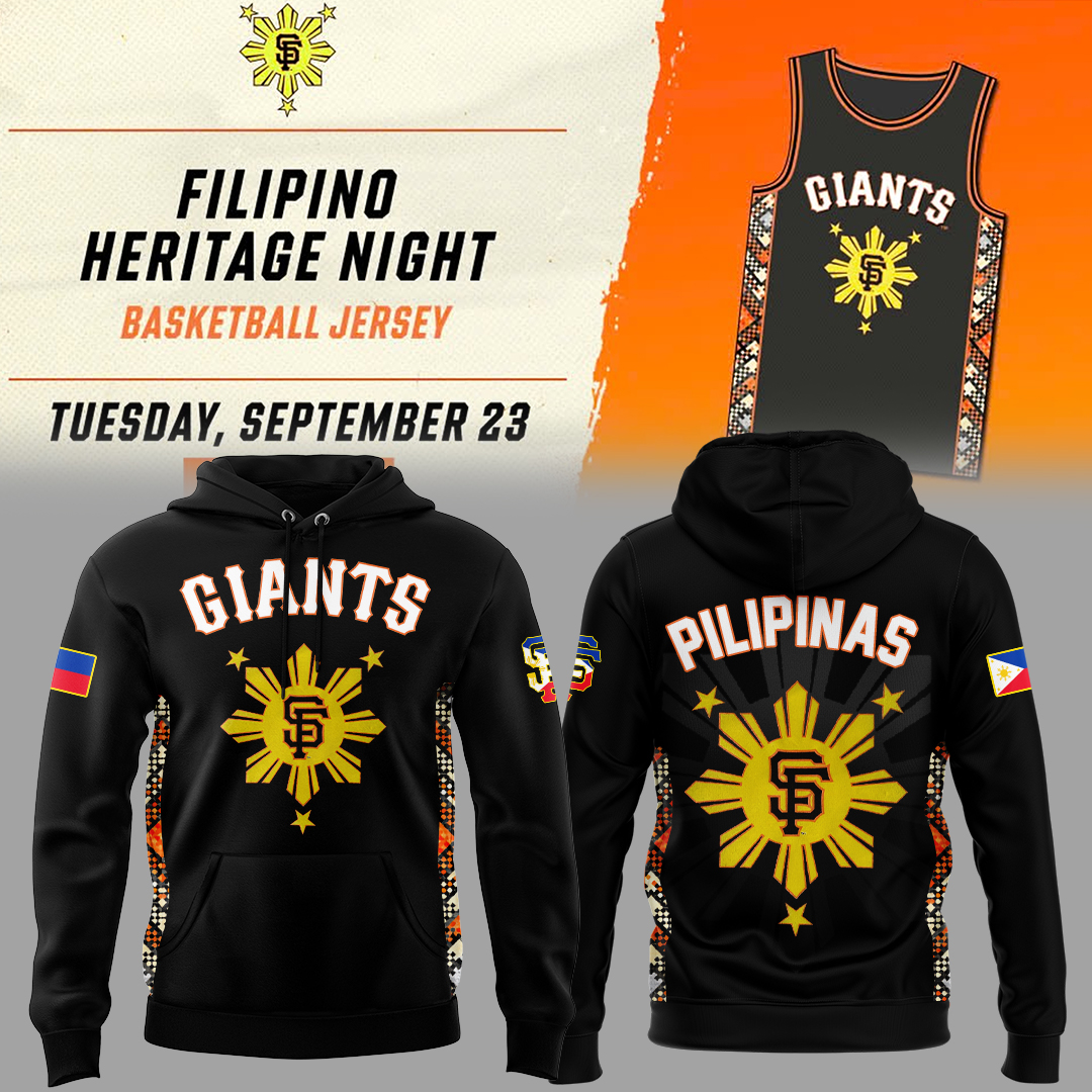Sf Giants Filipino Heritage Night Hoodie Gifts For Baseball Players