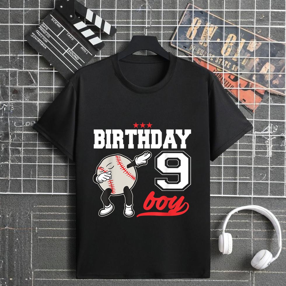 Shirt 9th Boy Gift T-Shirt
