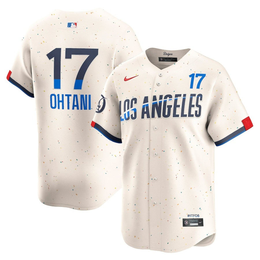Shohei Ohtani Jersey MLB Los Angeles Dodgers City Connect Player Jersey Uniforms Fan Merch